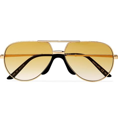 gucci sunglasses gold sides|gold gucci sunglasses for men.